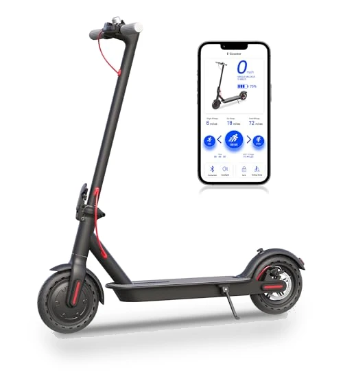 Foldable Electric Scooter for Adults, 19Mph Speed, 8.5" Solid Tires, 21 Miles Range — Electric Vehicles, GuduDobu