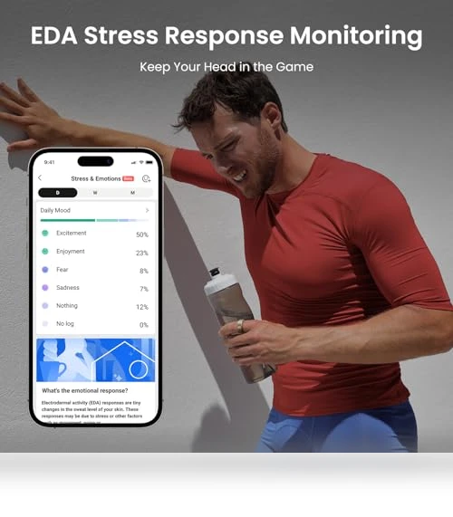 Helio Smart Ring Health Tracker, Fitness & Sleep Monitor — Health & Fitness, Amazfit