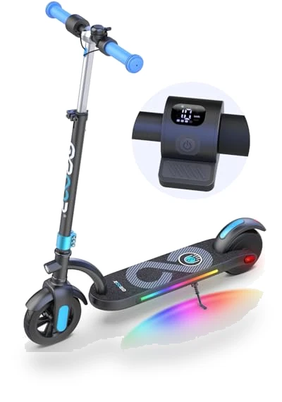 Kids Electric Scooter with LED Display and Adjustable Speed — Electric Vehicles, Gyroor