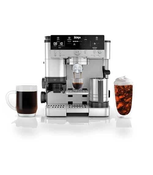 Luxe Café Premier Series Espresso Machine with Integrated Grinder and Frother — Coffee & Espresso Combos, Ninja
