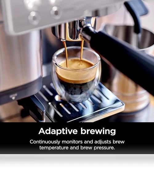 Luxe Café Premier Series Espresso Machine with Integrated Grinder and Frother — Coffee & Espresso Combos, Ninja
