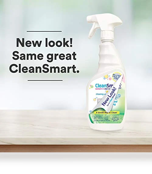 Nursery & High Chair Cleaner, Hypochlorous Disinfectant, Pack of 2 — Disinfectants, CleanSmart