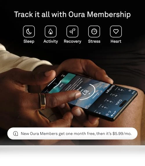 Oura Ring Gen3 Heritage - Smart Ring with Sleep Tracking — Smart Rings, Oura