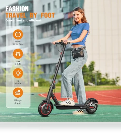 Portable Folding Commuting Electric Scooter for Adults — Push Scooters, Longxynous