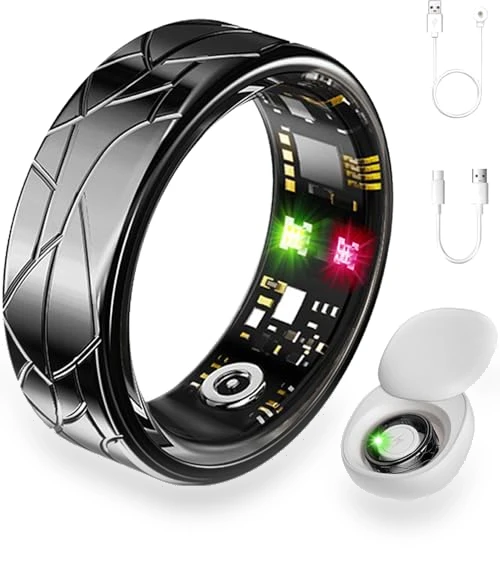 Smart Ring Fitness Tracker with Sleep Tracking and Heart Rate Monitor — Smartwatches, Jawploy
