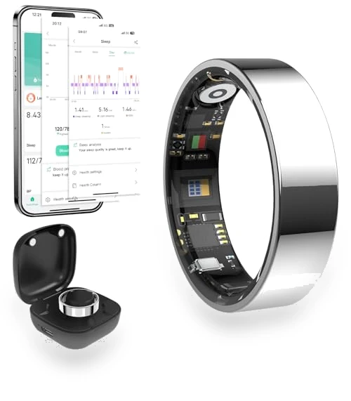 Smart Ring Health Tracker with Blood Pressure Monitor — Smart Rings, Mefoma