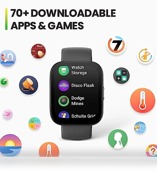 Smart Watch with GPS, Alexa, Bluetooth Calling, 10-Day Battery — Smartwatches, Amazfit