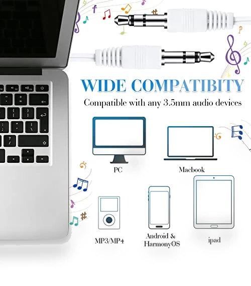 100 Pack Wired Earbuds Bulk for Classroom, No Microphone, 3.5MM Jack — In-Ear Headphones, Kanayu