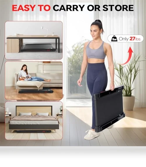 3 in 1 Under Desk Treadmill with APP and Vibration Pad — Vibration Plates, Sperax