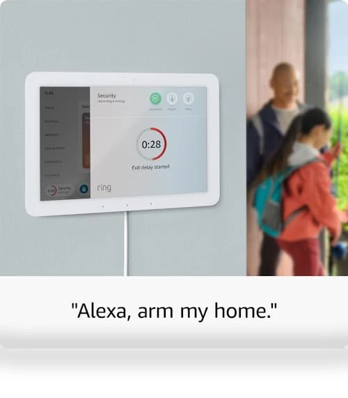 8-inch Smart Home Control Panel with Alexa — Smart Home Security, Amazon