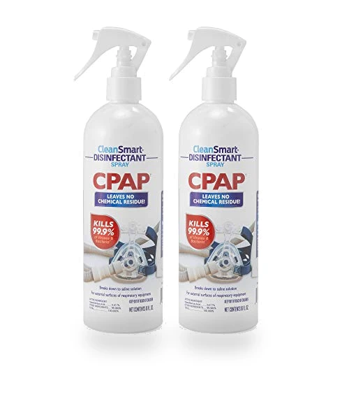 CPAP Disinfectant Spray, Kills 99.9% of Bacteria and Viruses, No Residue — CPAP Accessories, CleanSmart
