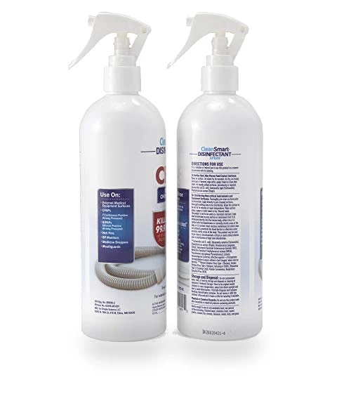 CPAP Disinfectant Spray, Kills 99.9% of Bacteria and Viruses, No Residue — CPAP Accessories, CleanSmart