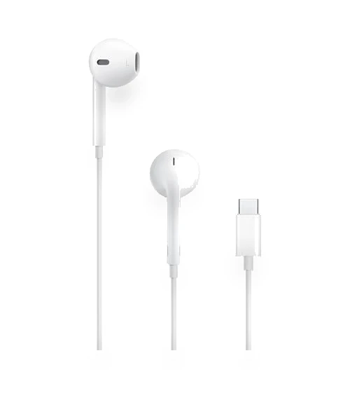 EarPods Headphones with USB-C Plug, Wired Ear Buds with Built-in Remote — In-Ear Headphones, Apple