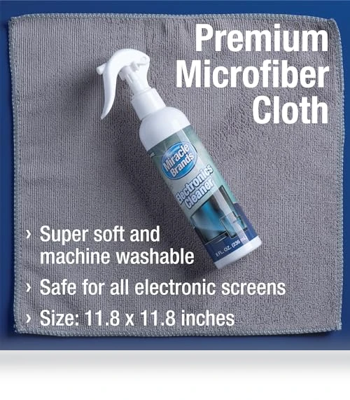 Electronics Cleaning Spray with Microfiber Towel - Safe for Screens & Devices — Cleaning & Repair, Miracle Brands