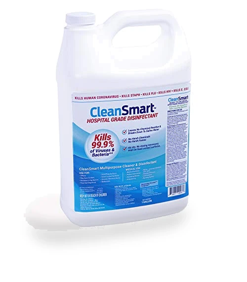 Hospital Grade Disinfectant Spray, Kills 99.9% of Viruses and Bacteria, Hypochlorous Acid Technology, 1 Gallon — Disinfectants, CleanSmart