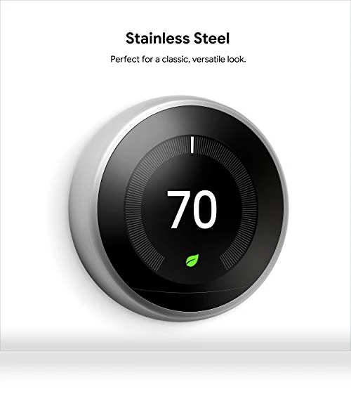 Learning Thermostat - 3rd Gen - Programmable Smart Thermostat — Smart Climate Control, Google Nest