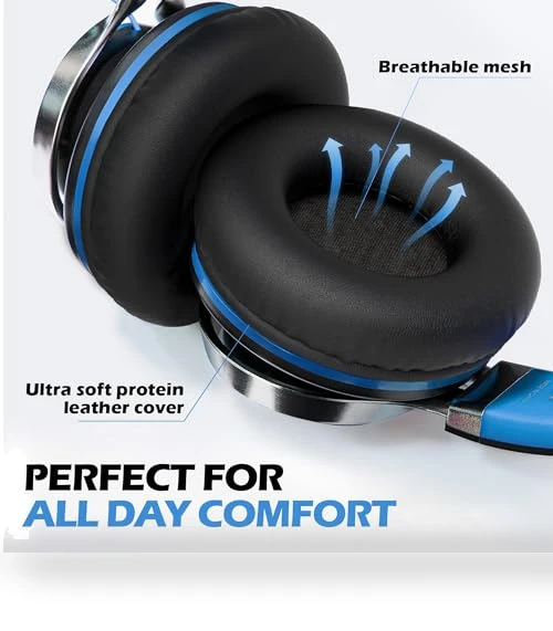 On-Ear Wired Headphones with Microphone and Volume Control — In-Ear Headphones, AILIHEN