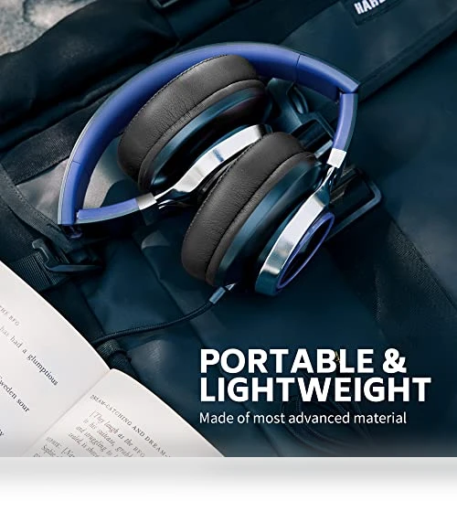 Over-Ear Wired Headphones with Microphone, Noise Isolation — In-Ear Headphones, COOSII