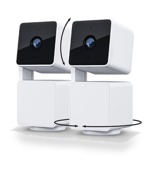 Pan/Tilt/Zoom Wi-Fi Smart Home Security Camera with Color Night Vision, 2-Way Audio — Smart Home Security, Wyze