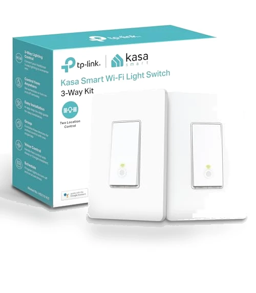 Smart 3 Way Switch Kit with Neutral Wire, Wi-Fi Light Switch for Alexa and Google Home — Smart Home Hubs & Controllers, TP-Link