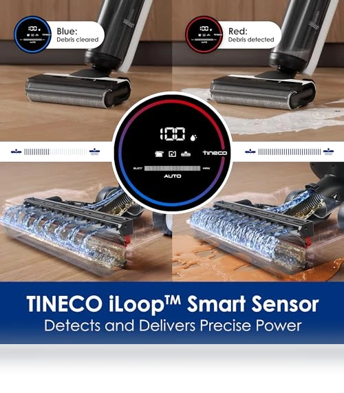 Smart Cordless Wet Dry Vacuum Cleaner and Mop for Hard Floors — Vacuums, Tineco
