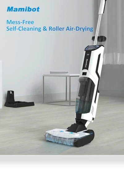 Smart Cordless Wet Dry Vacuum Cleaner and Mop with Self-Cleaning — Smart Cleaning Robots, Mamibot