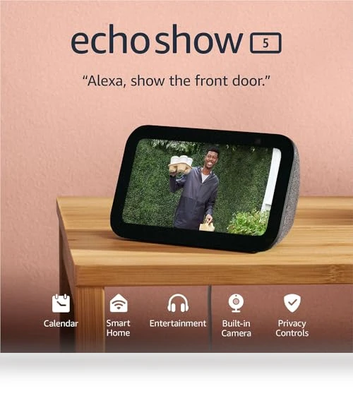 Smart Display with Enhanced Sound, 5.5" Screen — Streaming Devices, Amazon