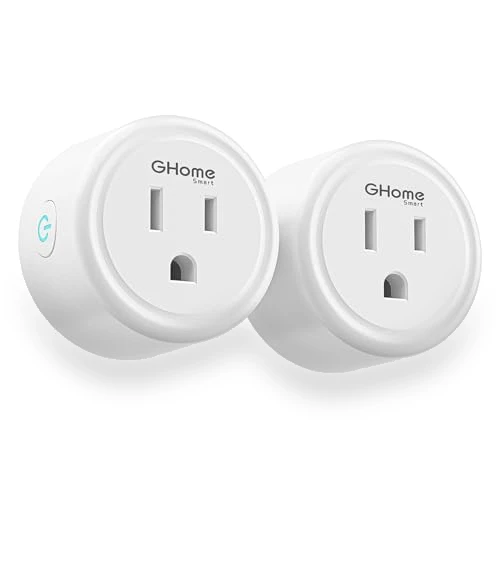 Smart Plug 5GHz, 15A WiFi Smart Plugs Compatible with Alexa and Google Home — Smart Home Hubs & Controllers, GHome Smart