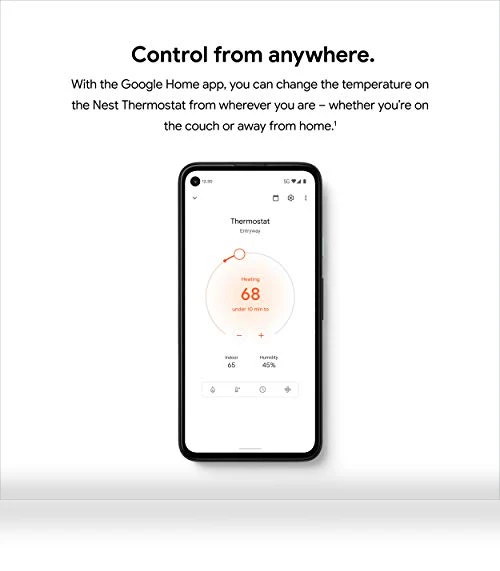 Smart Thermostat for Home - Programmable Wifi Thermostat — Smart Climate Control, Google