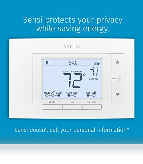 Smart Thermostat, Wi-Fi, Programmable, Works With Alexa, Energy Star Certified — Smart Climate Control, Emerson