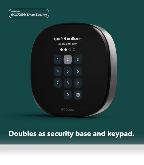 Smart Thermostat with Air Quality Monitor and Smart Sensor — Home Climate Control, ecobee