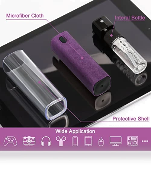 Touchscreen Cleaner Mist Spray Kit for Electronics — Screen Filters, walrfid