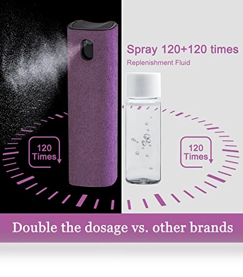 Touchscreen Cleaner Mist Spray Kit for Electronics — Screen Filters, walrfid