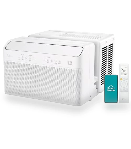 U Shaped Smart Inverter Window Air Conditioner — Window, Midea