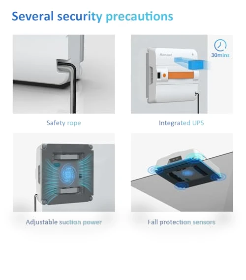Window Cleaning Robot with Smart Spray Technology and App Control — Smart Cleaning Robots, Mamibot
