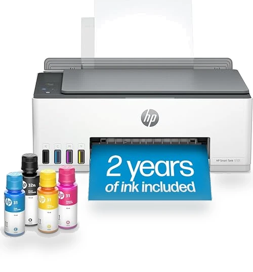 Wireless All-in-One Ink Tank Printer with 2 years of ink included — Printer Supplies, HP