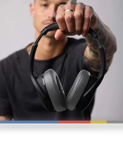 Wireless Bluetooth Headphones with Sensory Bass, 40 Hr Battery — In-Ear Headphones, Skullcandy