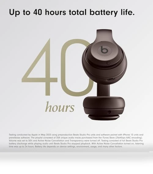 Wireless Bluetooth Noise Cancelling Headphones with Personalized Spatial Audio — In-Ear Headphones, Beats