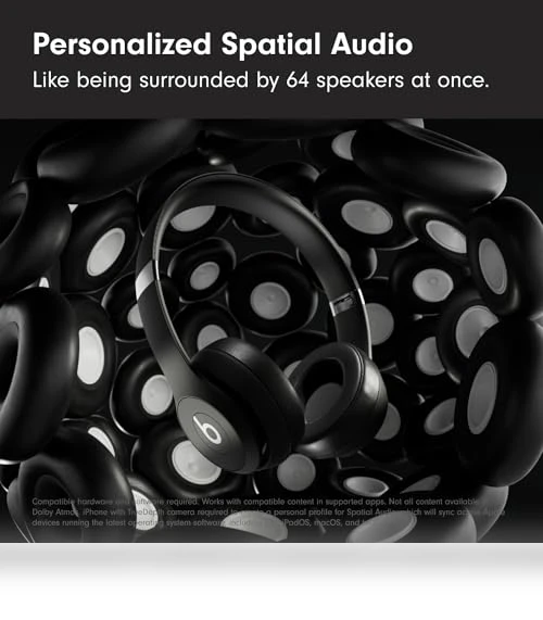 Wireless Bluetooth On-Ear Headphones with 50 Hours Battery Life — In-Ear Headphones, Beats