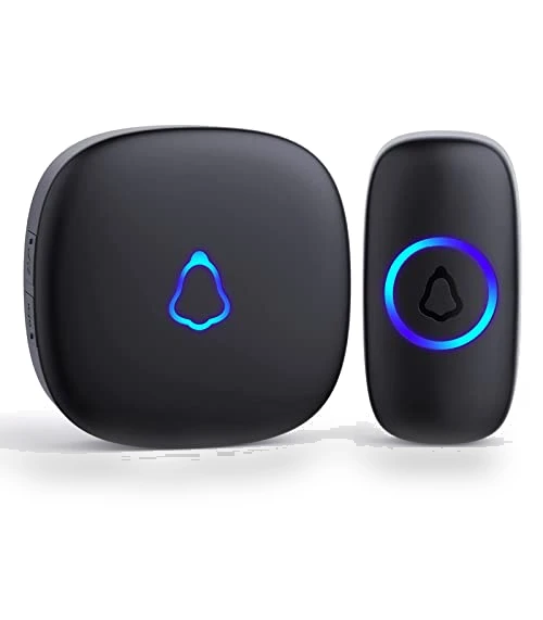 Wireless Doorbell with 58 Chimes, Waterproof, 1000Ft Range — Smart Home Security, SECRUI