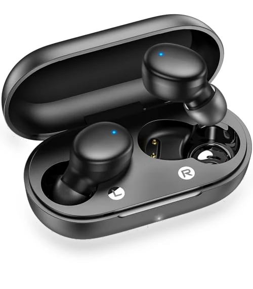 Wireless Earbuds Bluetooth 5.3 with Deep Bass, Lightweight for Sports — In-Ear Headphones, kurdene