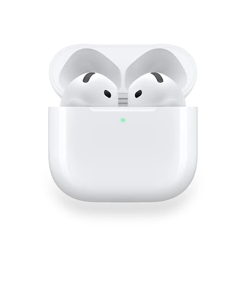 Wireless Earbuds with Active Noise Cancellation, Bluetooth Headphones, USB-C Charging Case — In-Ear Headphones, Apple