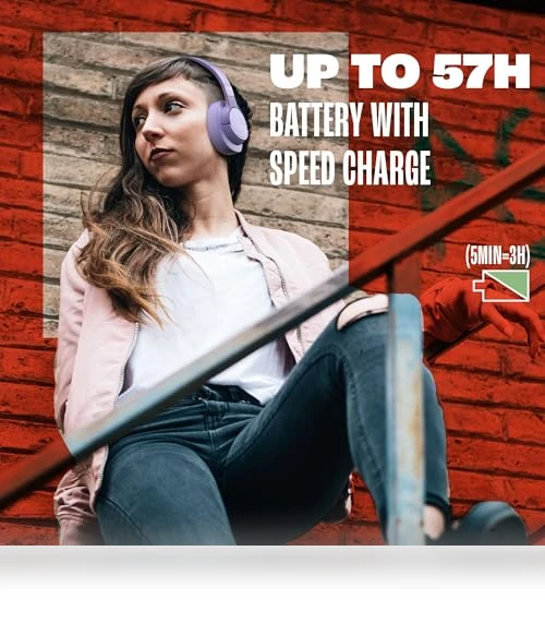 Wireless Over-Ear Headphones with Pure Bass Sound, Bluetooth 5.3, 76H Battery Life — In-Ear Headphones, JBL