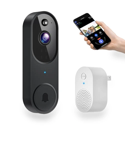 Wireless Smart Video Doorbell Camera with AI Human Detection — Kits, Shenzhen Puge Electronics Co., Ltd.