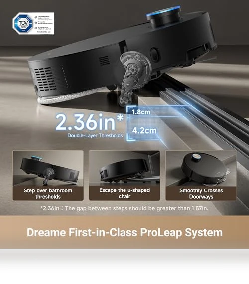 X50 Ultra Robot Vacuum and Mop with Auto-Empty and Self-Cleaning — Smart Cleaning Robots, Dreame