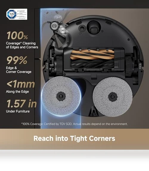 X50 Ultra Robot Vacuum and Mop with Auto-Empty and Self-Cleaning — Smart Cleaning Robots, Dreame