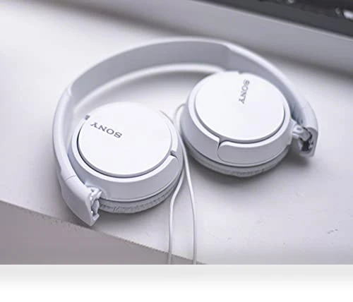 ZX Series Wired On-Ear Headphones with Active Noise Cancellation — In-Ear Headphones, Sony