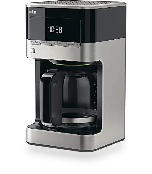 12 Cup Drip Coffee Maker with Pure Flavor System — Electric Blade Coffee Grinders, Braun