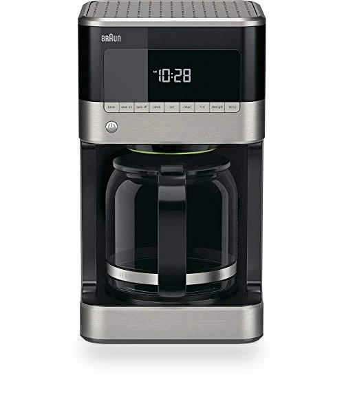 12 Cup Drip Coffee Maker with Pure Flavor System — Electric Blade Coffee Grinders, Braun
