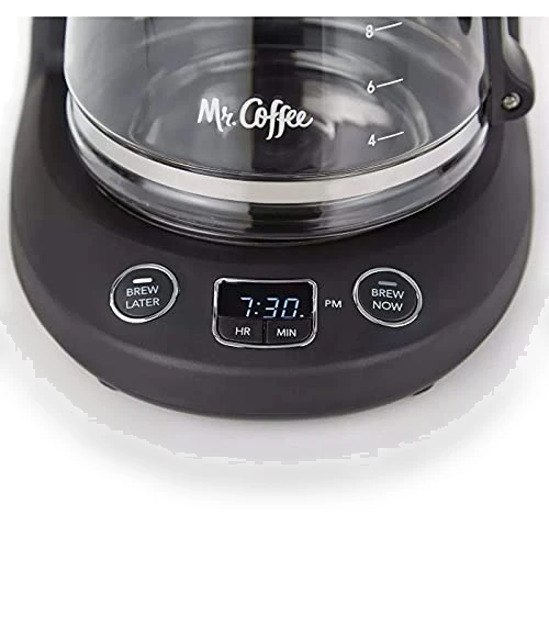 12-Cup Programmable Coffeemaker with Brew Now or Later Feature — Coffee Makers, Mr. Coffee